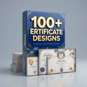 100+ Certificate Designs – Premium Templates for Every Occasion!