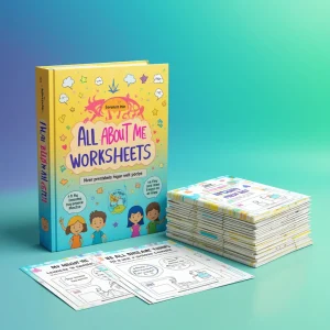 “All About Me Worksheets | 18 Fun Printable Pages for Self-Discovery