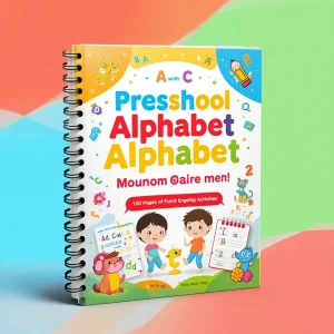 “Preschool Alphabet Workbook – 110 Pages of Fun and Engaging Alphabet Activities