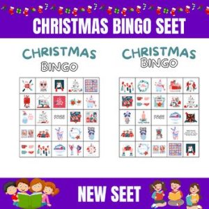 Christmas Bingo Game – Festive Printable Sheets